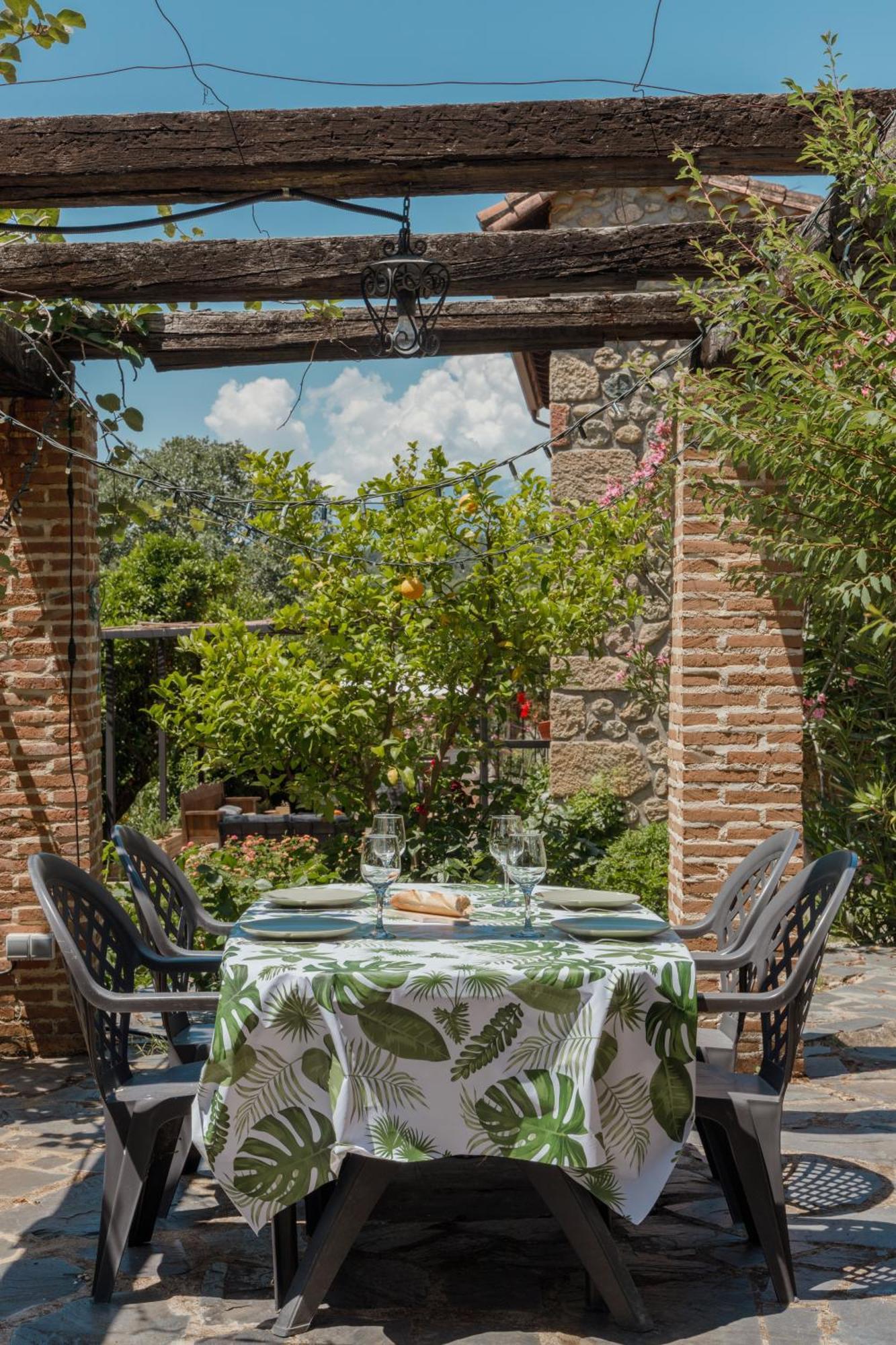Casa Rural En Candeleda Con Piscina Y Un Maravilloso Jardin المظهر الخارجي الصورة
